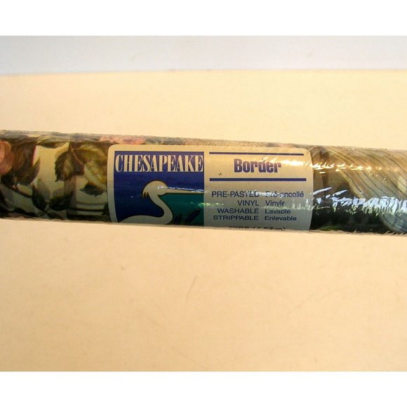 Chesapeake Wallpaper Border, Flower Garden, 15 Feet Unopened Roll - Picture 4 of 5